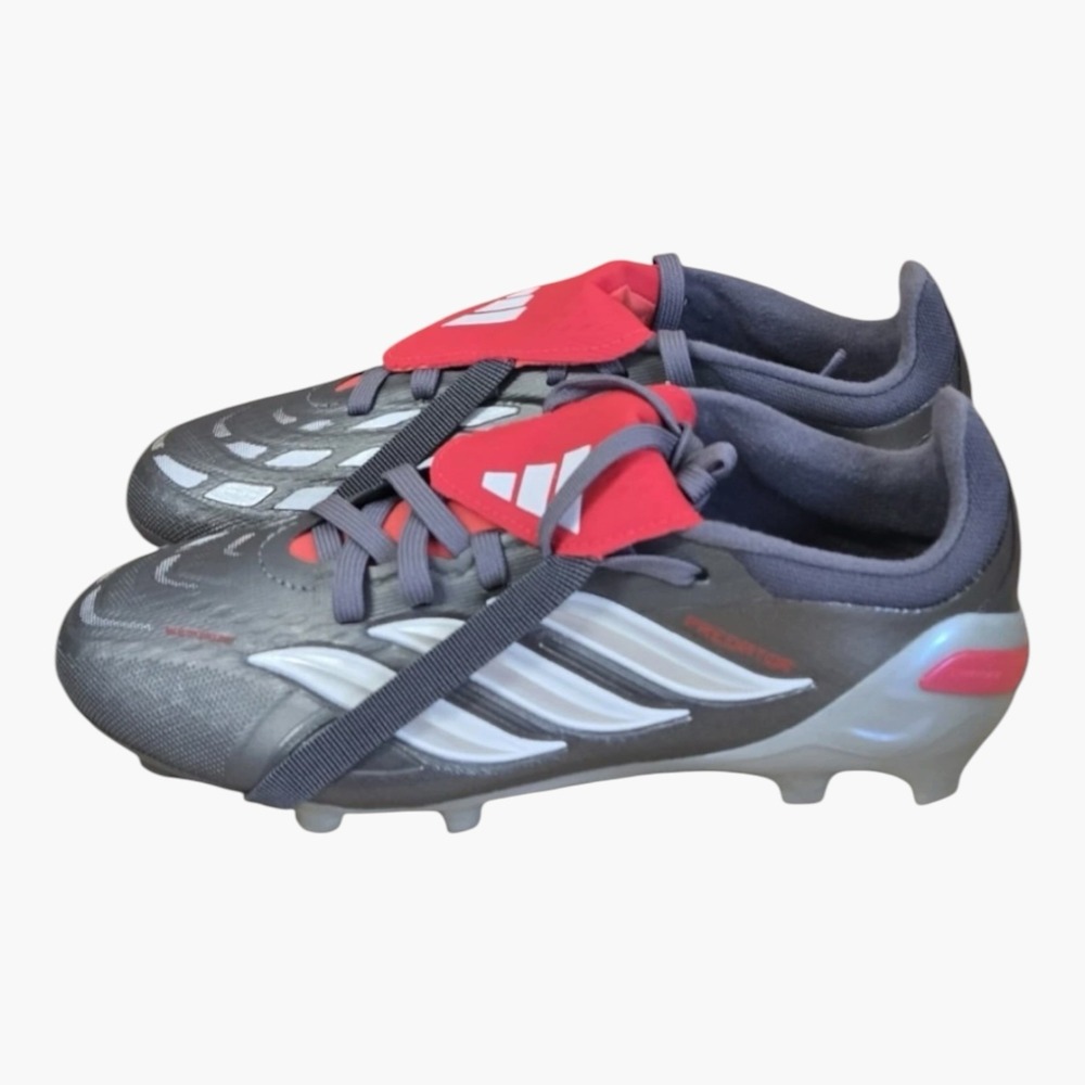 Size 1.5 Youth - Adidas Predator Elite FT FG Youth Soccer Cleats Gray JR3311